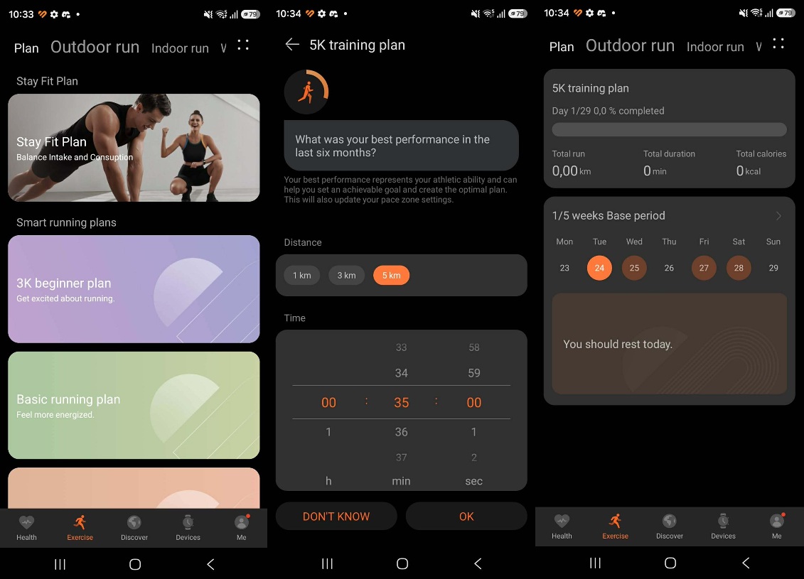 Sk&amp;auml;rmdumpar fr&amp;aring;n Huawei Health-appen.
