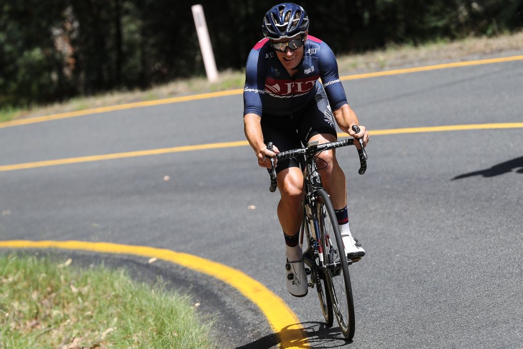 Steve Lampier (JLT Condor) was the last man from the breakaway to survive