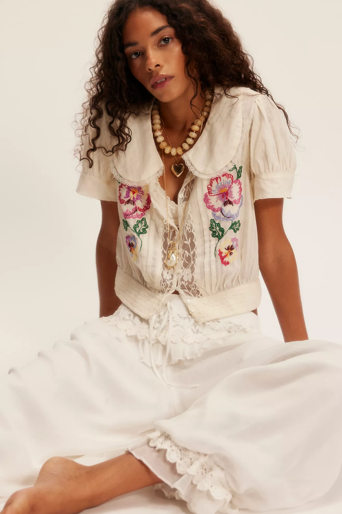 Vintage Whimsy Blouse