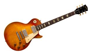 A 1958 Gibson Les Paul purchased as a ransom payment by George Harrison