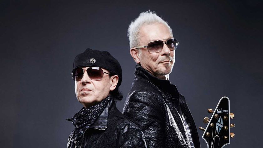 Klaus Maine and Rudolf Schenker (studio portrait)