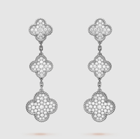 Magic Alhambra Earrings, £44,200| Van Cleef &amp; Arpels