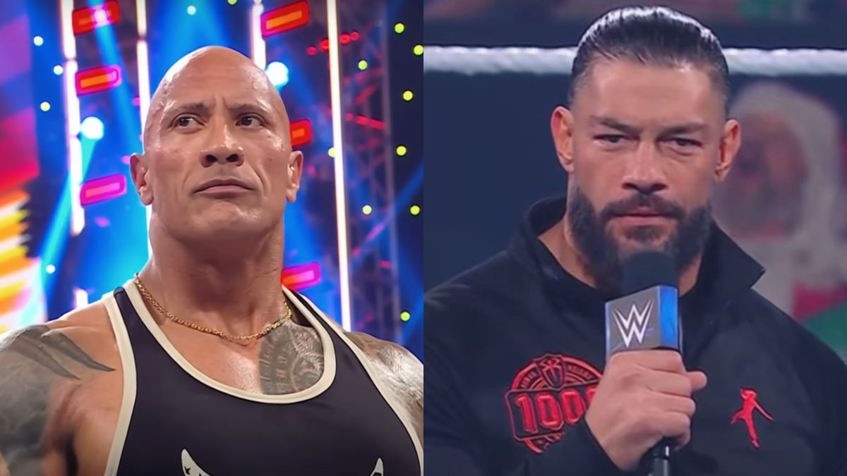 The Rock on Raw; Roman Reigns on SmackDown