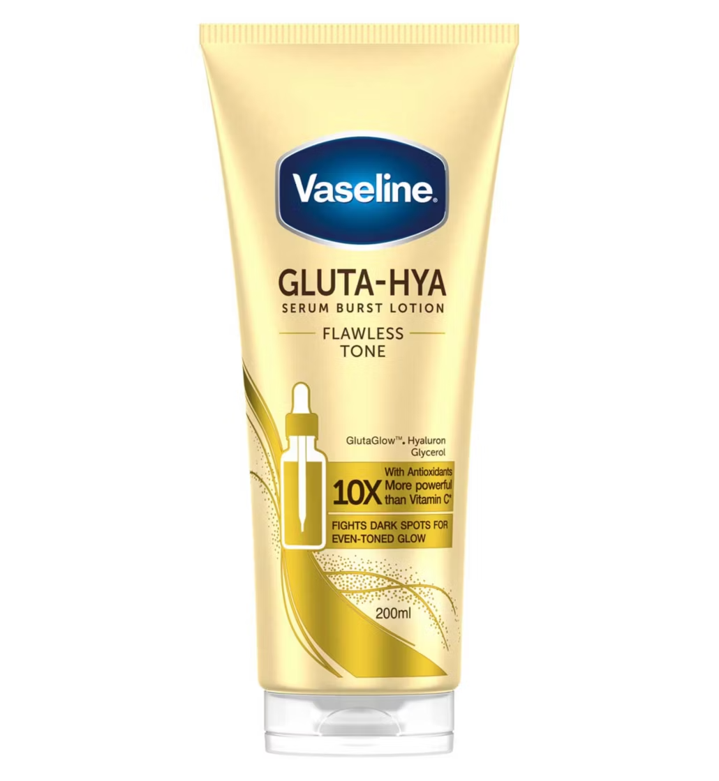 Vaseline Gluta-Hya flawless tone serum body lotion