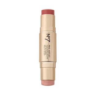 a packshot of no7 lip and cheek multi stick