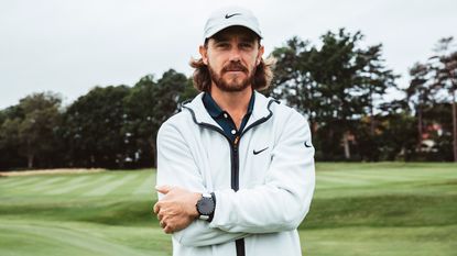 Tommy Fleetwood poses for a photo