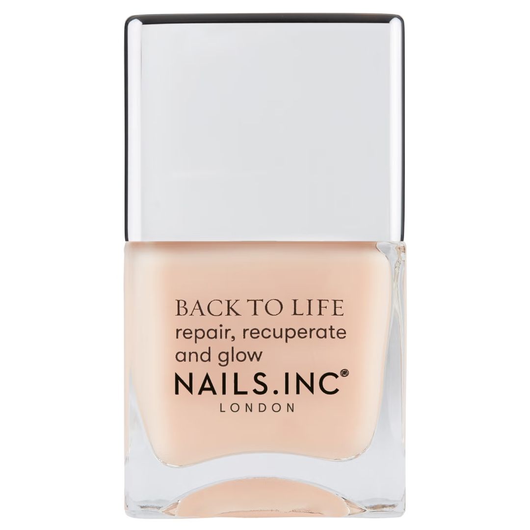 nails inc. Back to Life Recovery Treatment and Base Coat