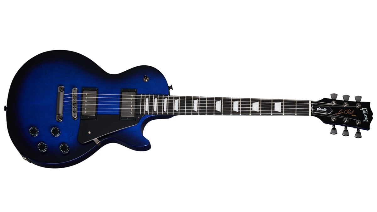The Gibson-exclusive Manhattan Midnight Satin finish