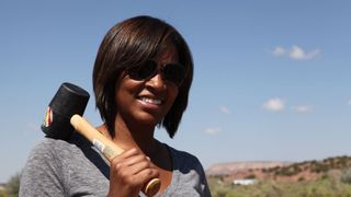 Alexandra Jones served as Field School Director for the PBS archaeology series "Time Team America."