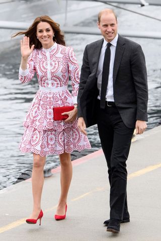 Kate Middleton wearing McQueen