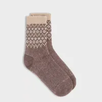 Sweaty Betty Cosy Highland Fairisle Socks Sweaty Betty Cosy Highland Fairisle Socks