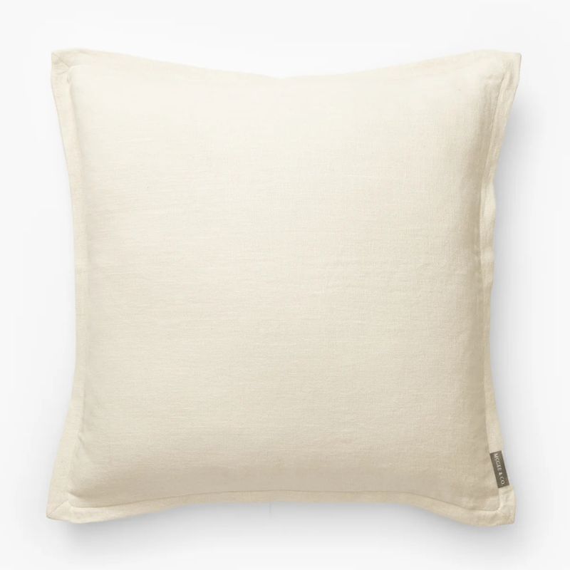 cream square cushion