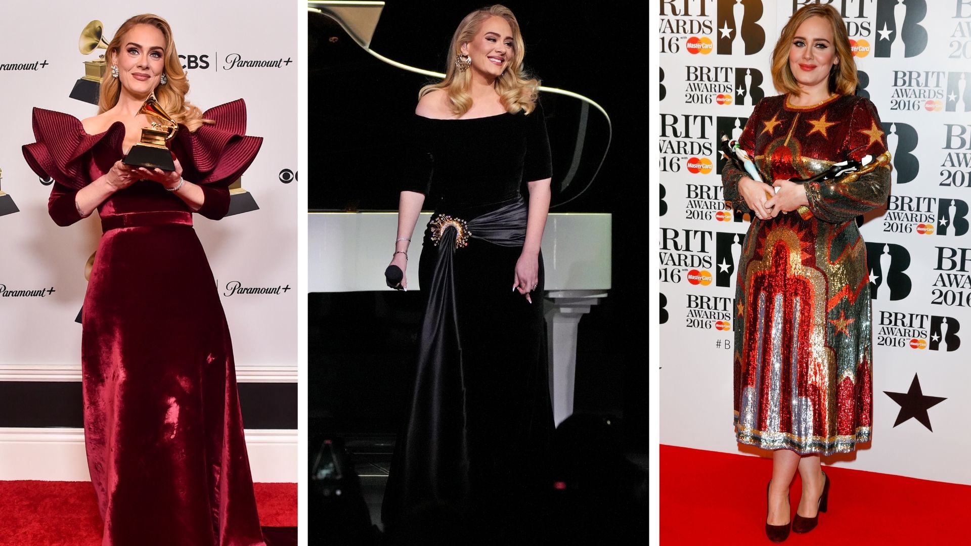 A rundown of Adele's best outfits, from her art-deco…