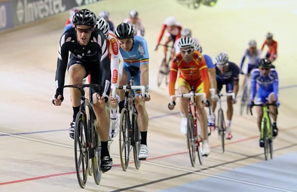 New Zealand put the speed up in the men's Madison.