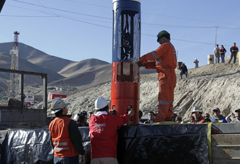 Rescue capsule for trapped Chilean miners - Features news, Marie Claire