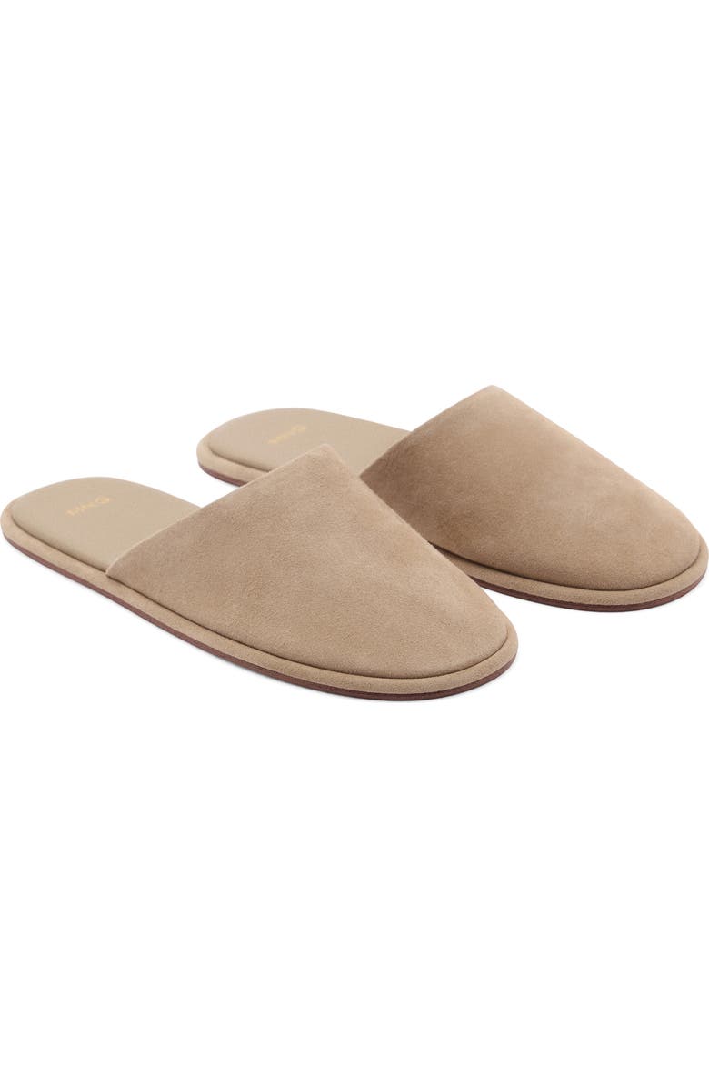 Suede Mule