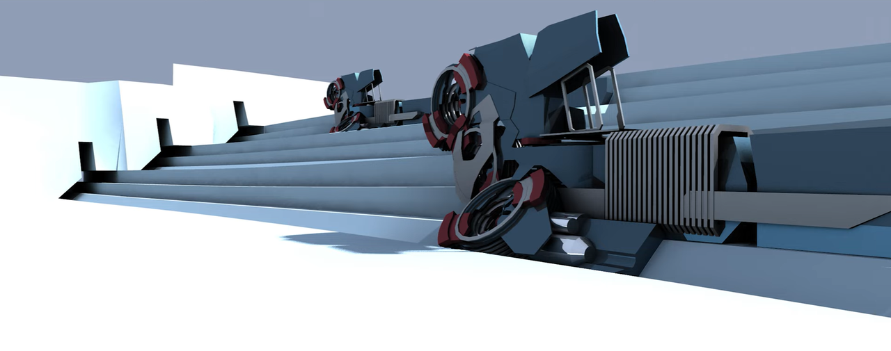 Game concept art for Half-Life 2 Episode 3