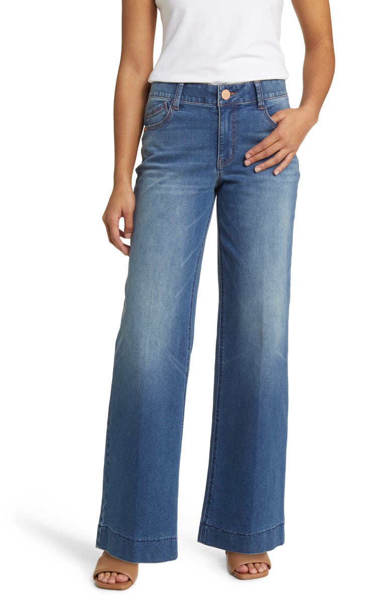 Sam 'ab'solution High Waist Wide Leg Jeans