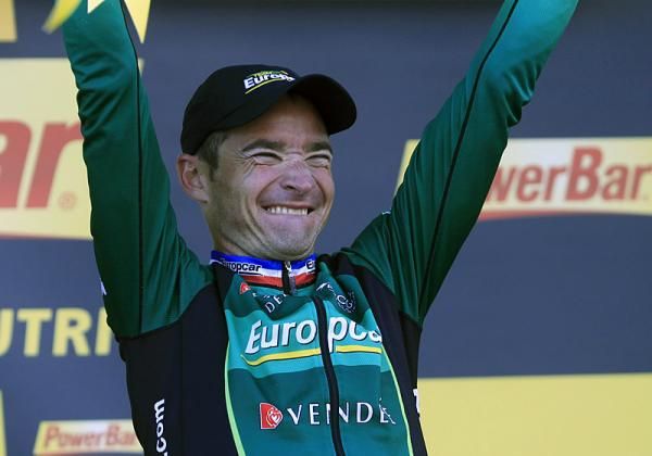 You think Thomas Voeckler's happy about his stage win?