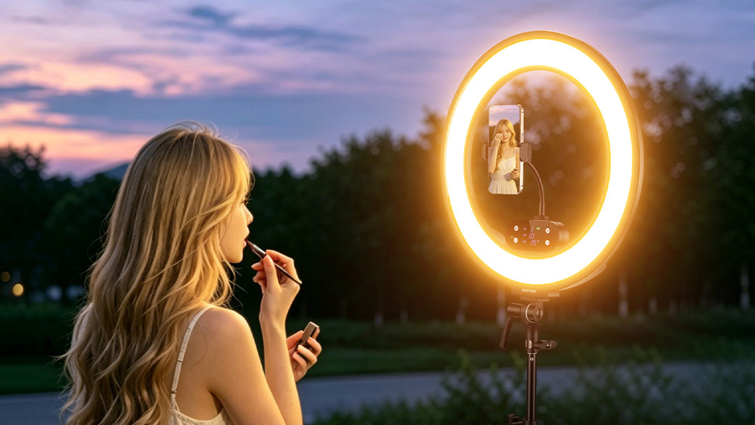 NEEWER RB18B Battery Powered Ring Light