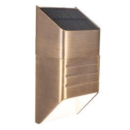 Volt Solar Brass Deck Light (bronze)