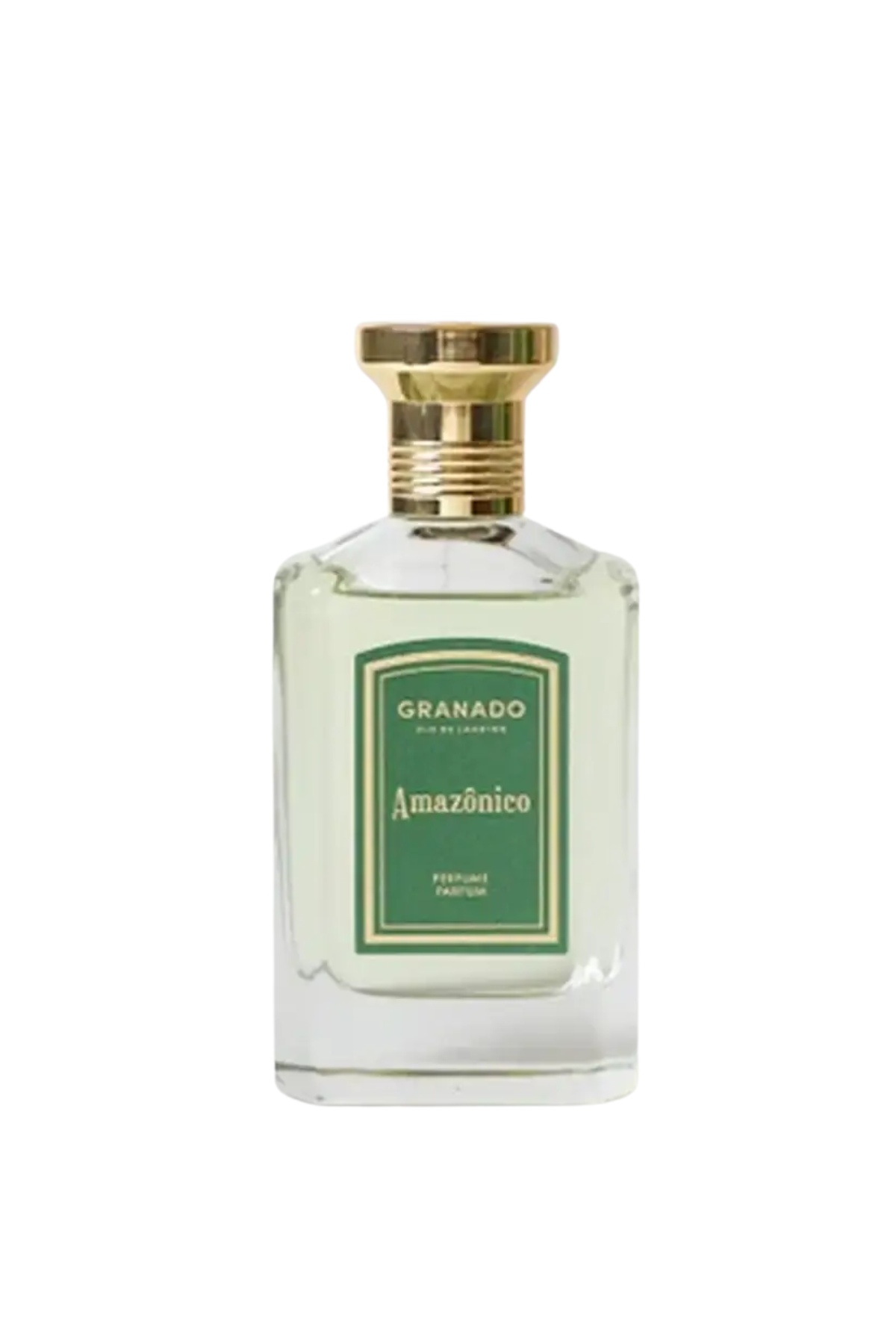 A bottle of Granado Amazonico fragrance.