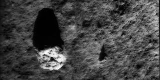 Lunar surface near Surveyor 1