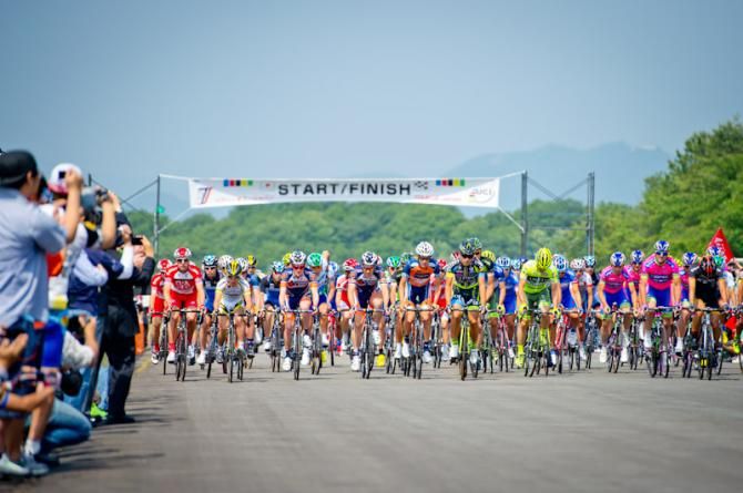 Tour of Japan, stage 5 gets underway