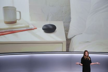 Google Home in the bedroom