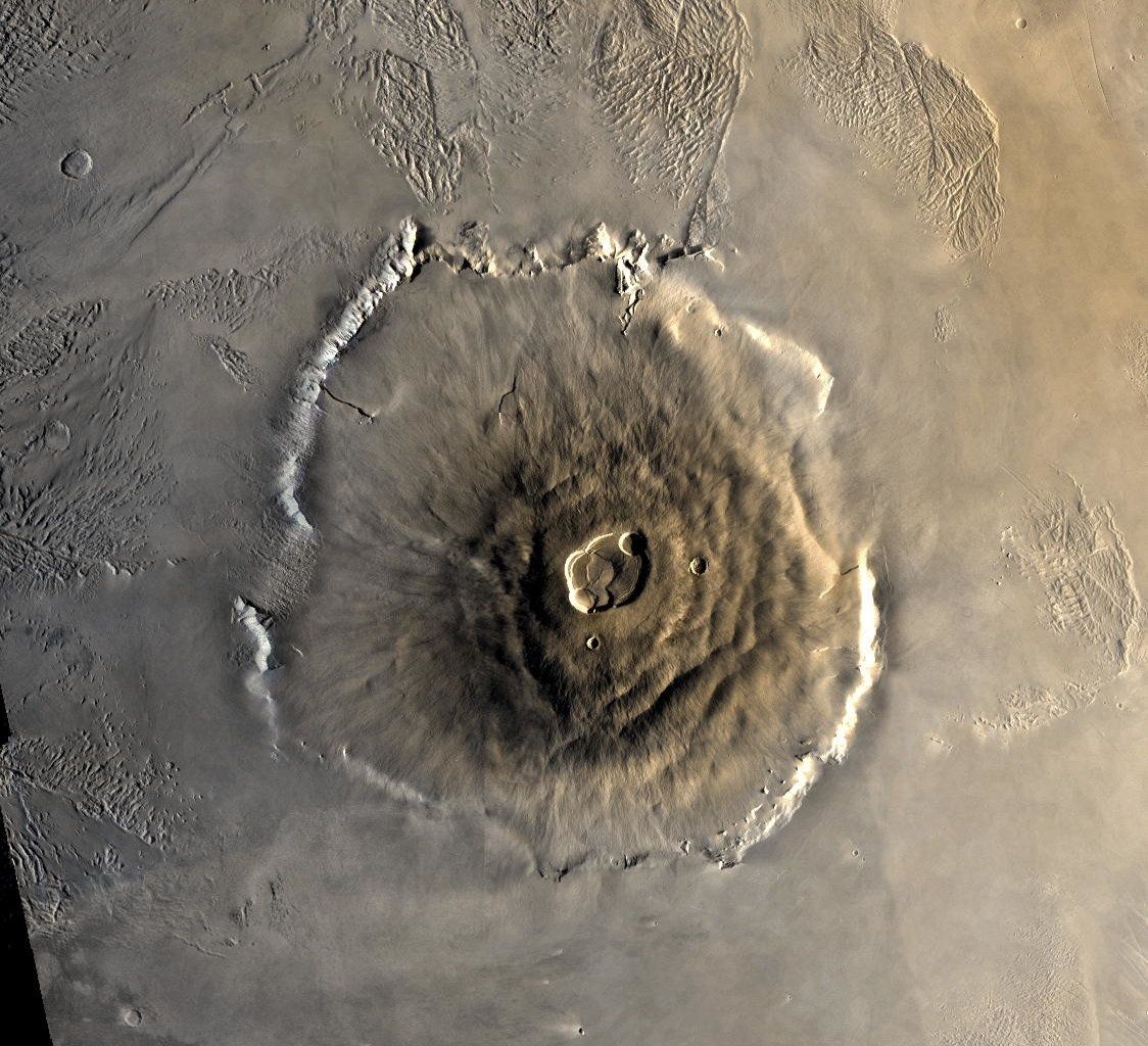 Olympus Mons on Mars