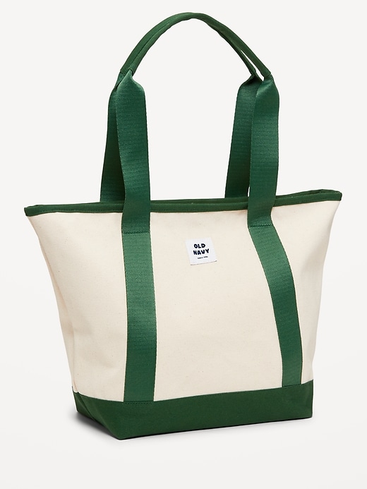 Medium Logo Canvas Tote Bag