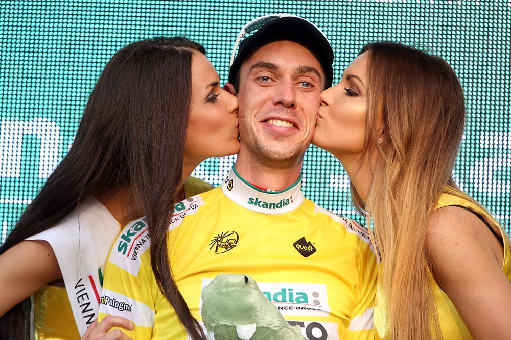 Bart De Clercq (Lotto Soudal) in the Tour de Pologne lead