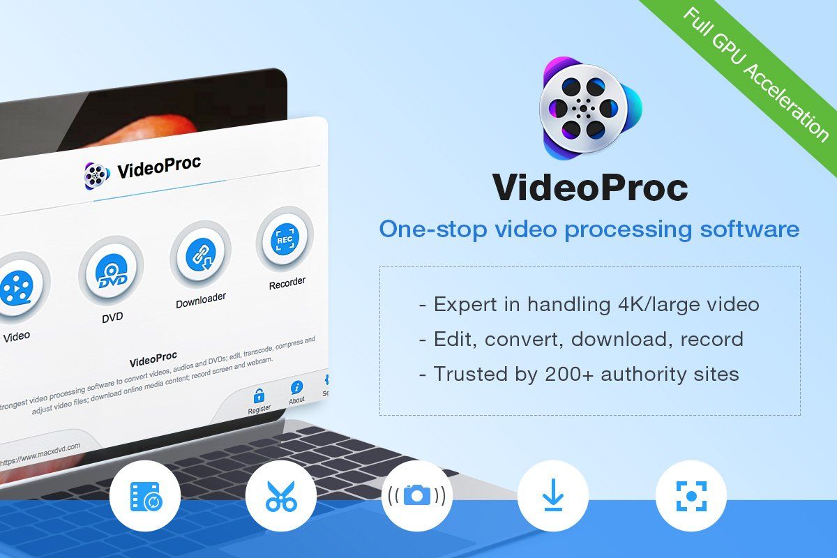 VideoProc software