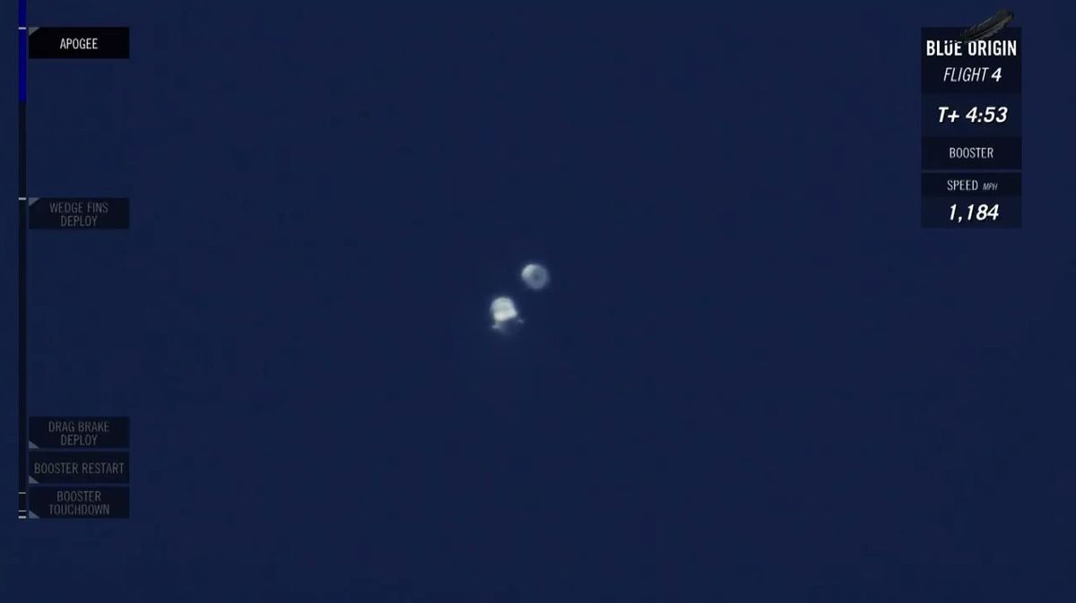 Blue Origin's 4th Reusable Rocket Launch and Landing in Photos | Space