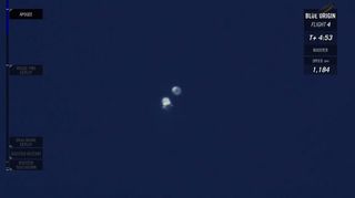 Blue Origin New Shepard Fourth Flight Photos