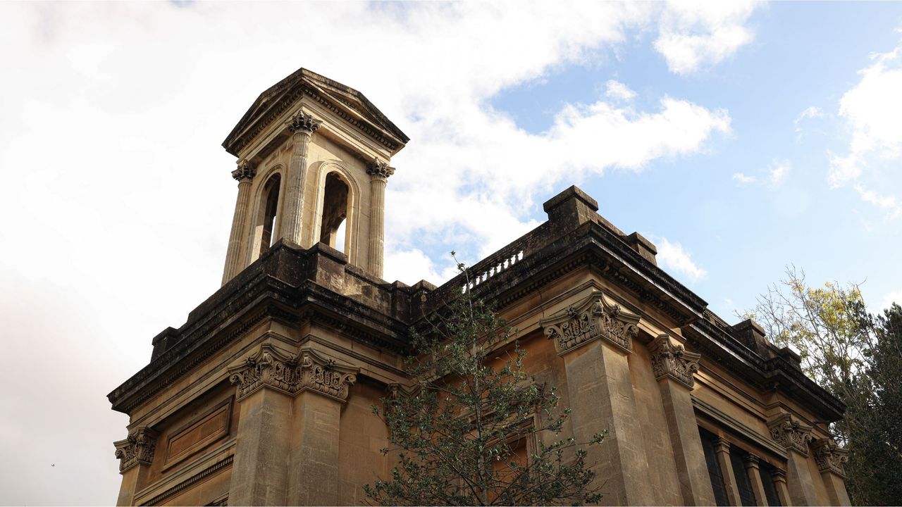 A view of a church