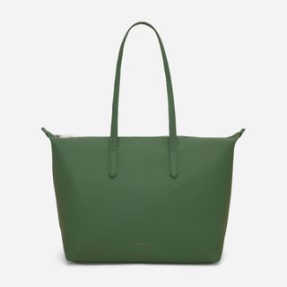 forest green tote bag