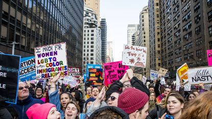 People, Crowd, Event, Public event, Protest, Urban area, Metropolitan area, Street, City, Human, 