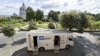 A Sony-powered production truck for Vatican Media