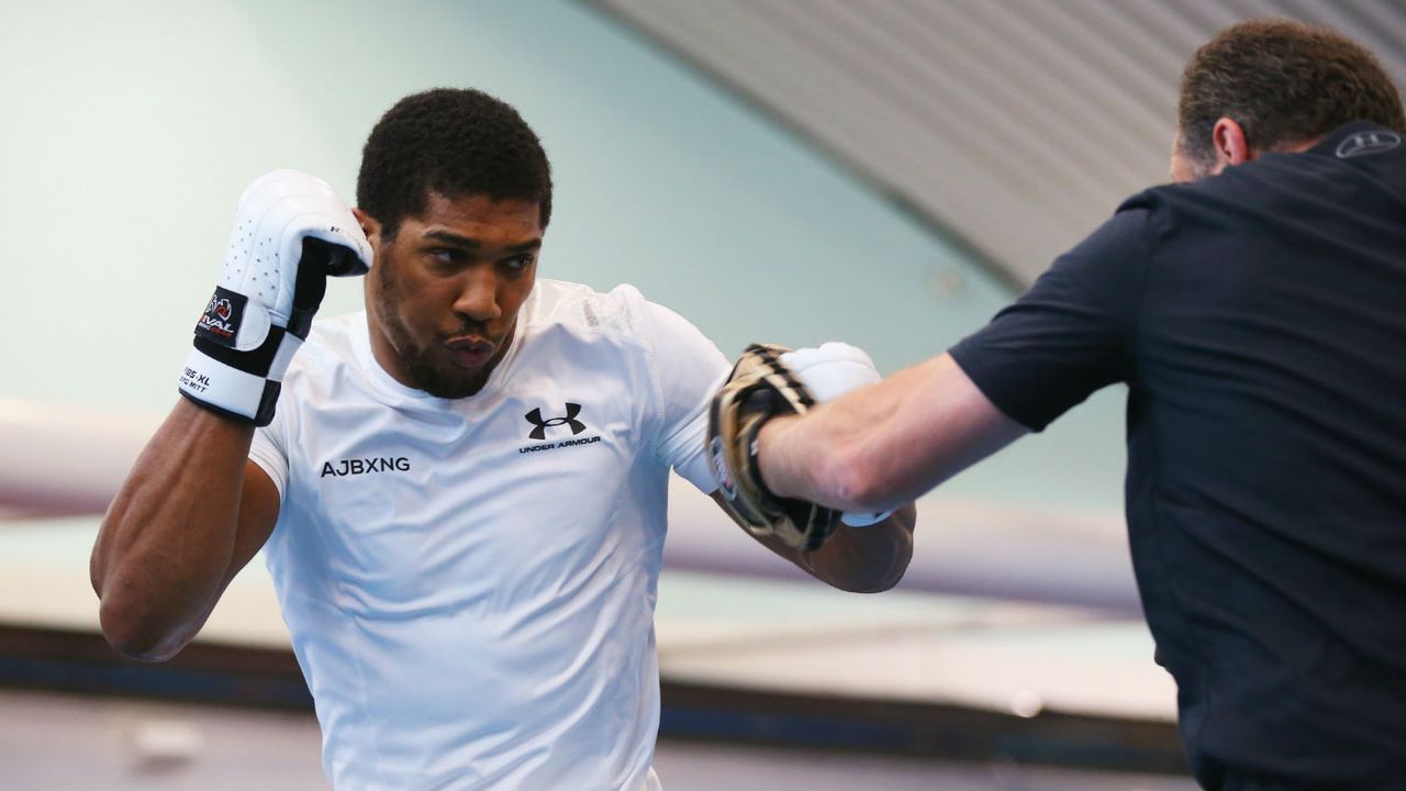 Anthony Joshua vs. Alexander Povetkin boxing