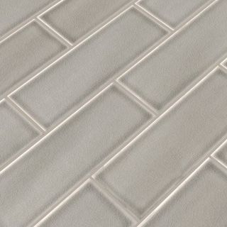Gray subway tiles