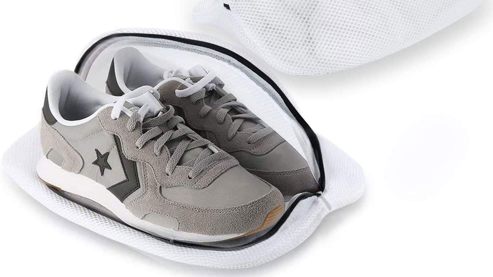 can leather trainers go in washing machine