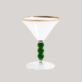 Olive Martini Glass