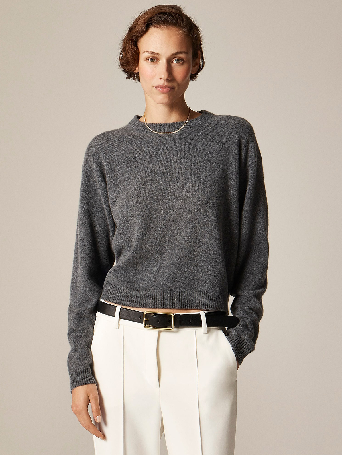 Perfect Cashmere Crewneck Sweater