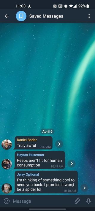 How To Bookmark Save Messages Telegram 6