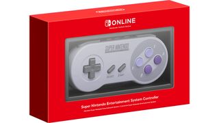 Image of a retro-style controller released for the Ninendo Switch