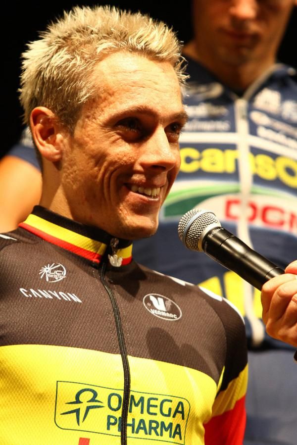 Gilbert takes an interview.