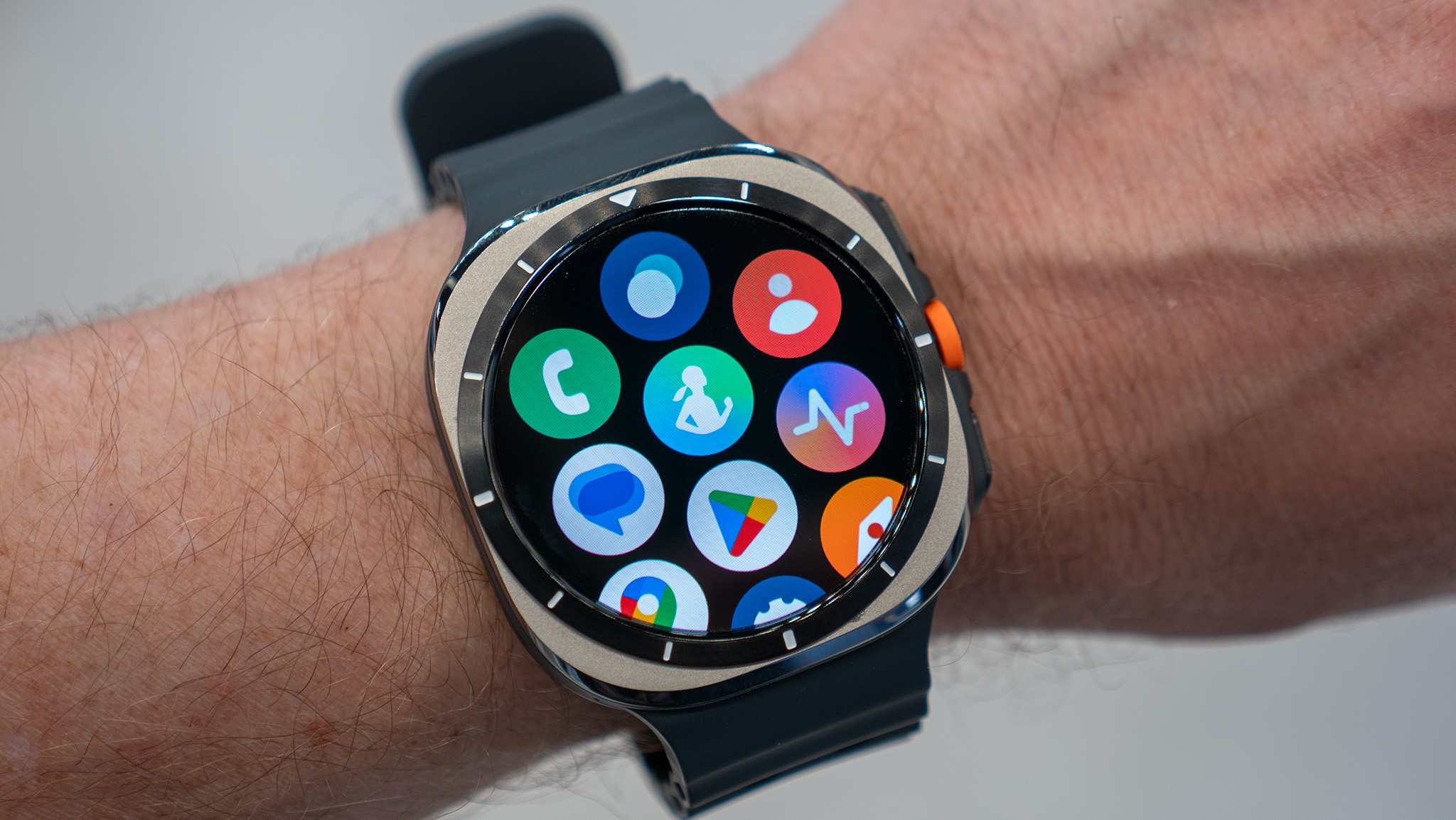 Apps on the Samsung Galaxy Watch Ultra