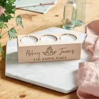 Sunday's Daughter Wooden New Home Candle Holder | £18 from Amazon Handmade