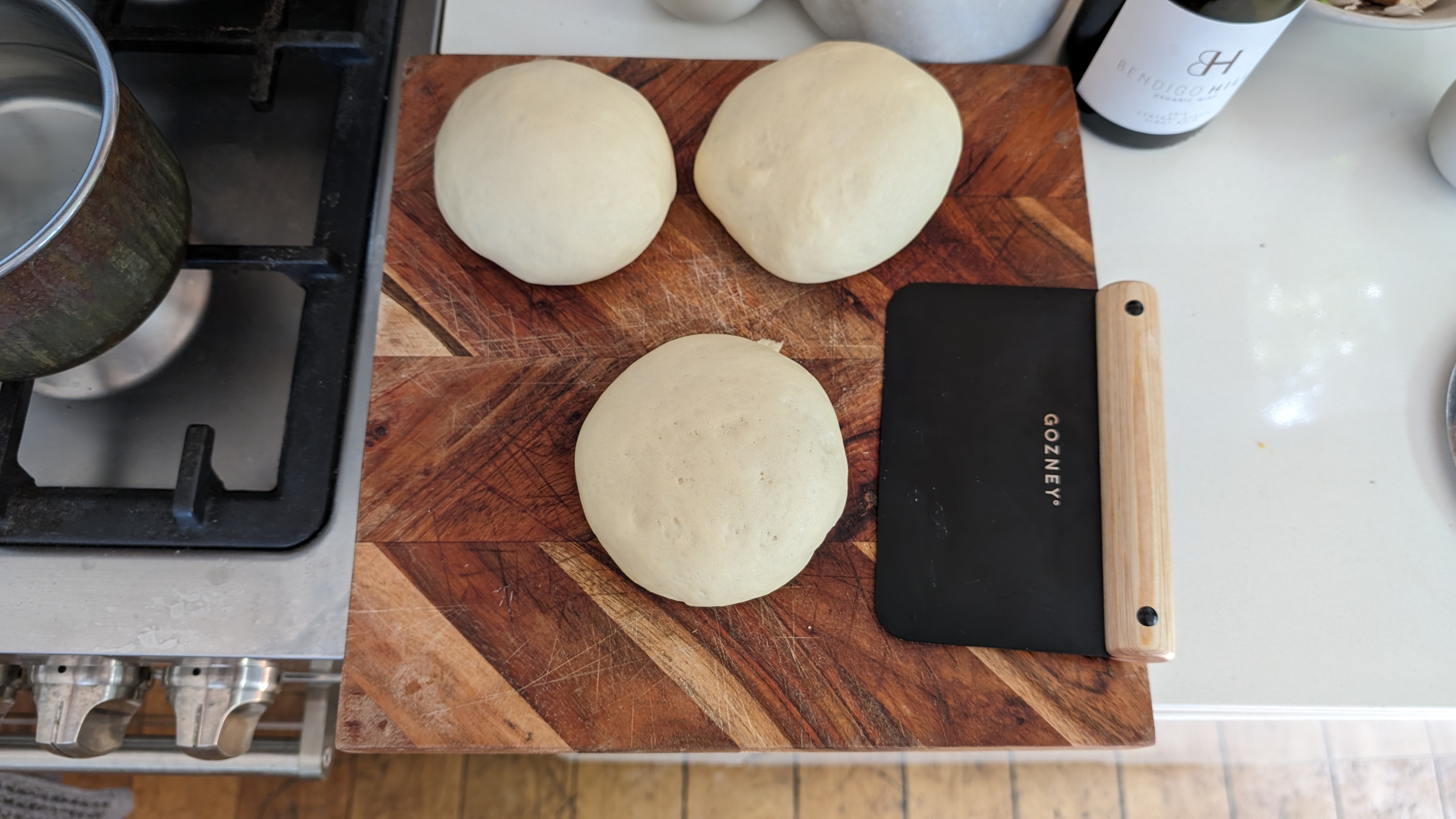 Making pizza and bread on the Roccbox